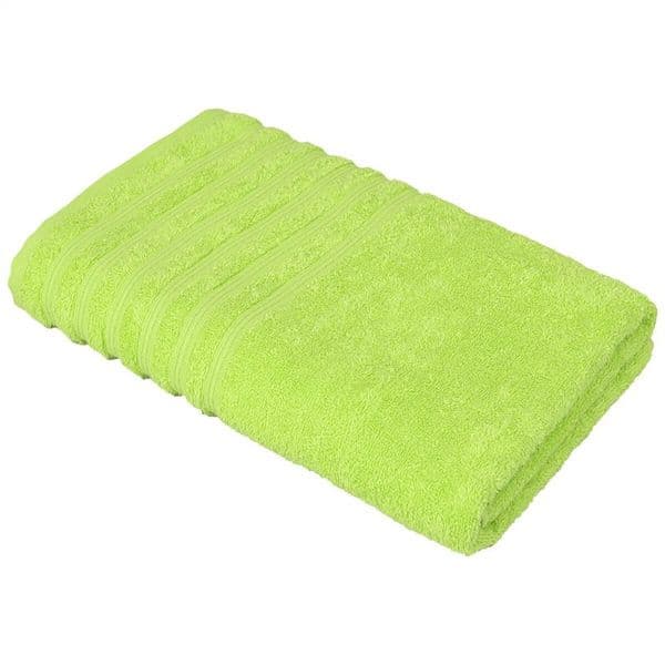 Toalha de Rosto Grande Verde Limão